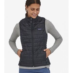 Women’s Patagonia Black Nano Puff Vest